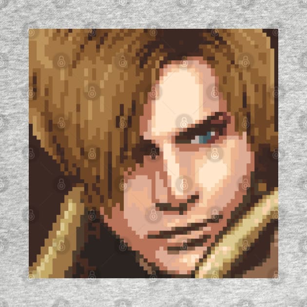 Leon Kennedy Pixel Art by AlleenasPixels